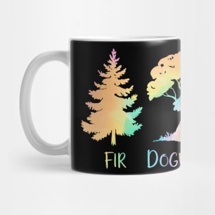 Subtle Anti Trump Fir Dogwood Tamarack Funny Tree Pun Political Nature Design Mug